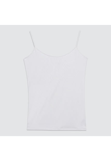 Top Para Mujer Top Color Crema Marca Ostu #40220088