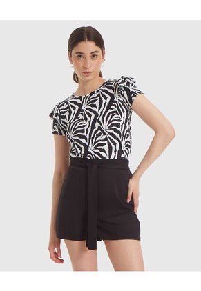 Short Para Mujer  Color Negro Marca Ostu #40190188