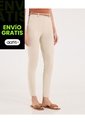 Pantalón Para Mujer Chino Color Marfil Marca Ostu #40070762 de Ostu