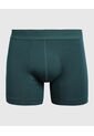 Boxer Para Hombre Filete Corto Algodón Color Verde Marca Ostu #60000499 de Ostu