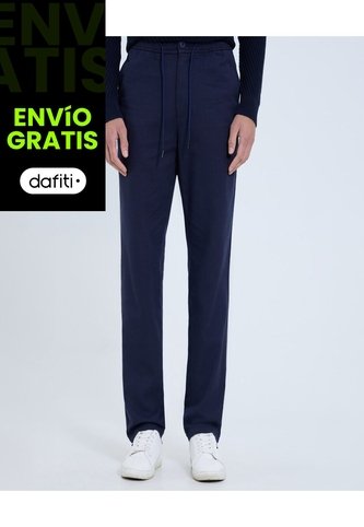 Pantalón Para Hombre Moda Color Azul Marca Ostu #60070472 Ostu