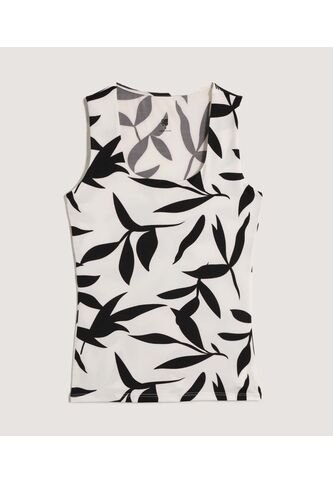 Top Para Mujer Hombro Ancho Color Negro Marca Ostu #40220457 Ostu