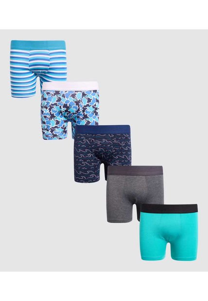 Boxer Para Niño Filete Color Pack X Marca Ostu #80000077