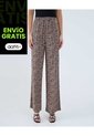 Pantalón Para Mujer Moda Color Camel Marca Ostu #40070792 de Ostu
