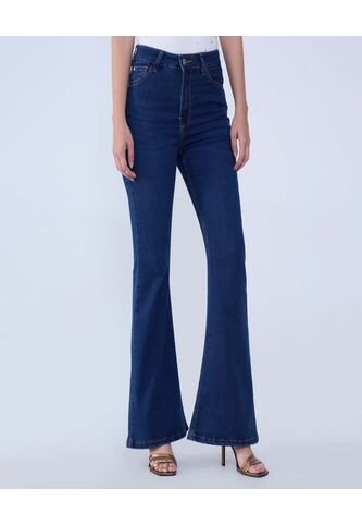 Jean Para Mujer Flare Color Azul  Marca Ostu #40160473 Ostu