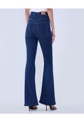 Jean Para Mujer Flare Color Azul  Marca Ostu #40160473