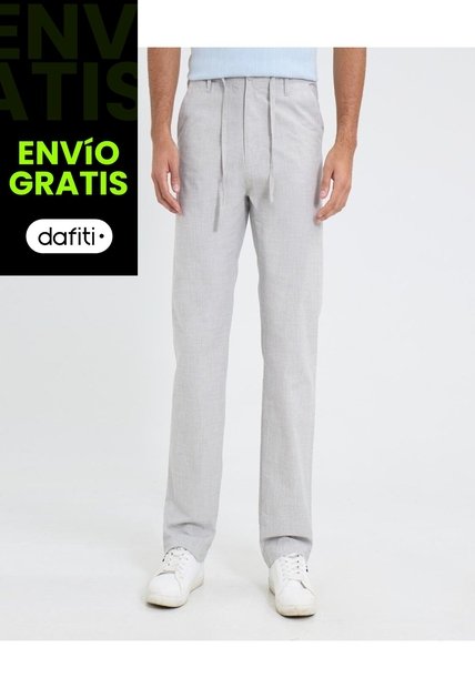 Pantalón Para Hombre Moda Color Gris Marca Ostu #60070450