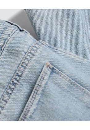 Jean Para Niña Wide-Leg Color Azul  Marca Ostu #90160071