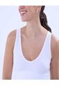 Crop Top Para Mujer Manga Sisa Color Blanco Marca Ostu #40092085 de Ostu