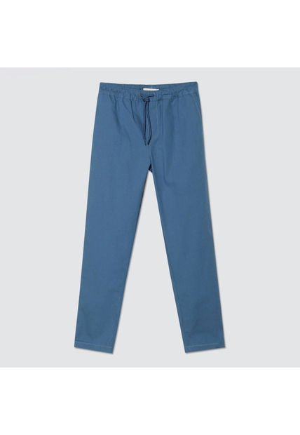 Pantalon Para Niño Jogger Color Azul  Marca Ostu #80070052