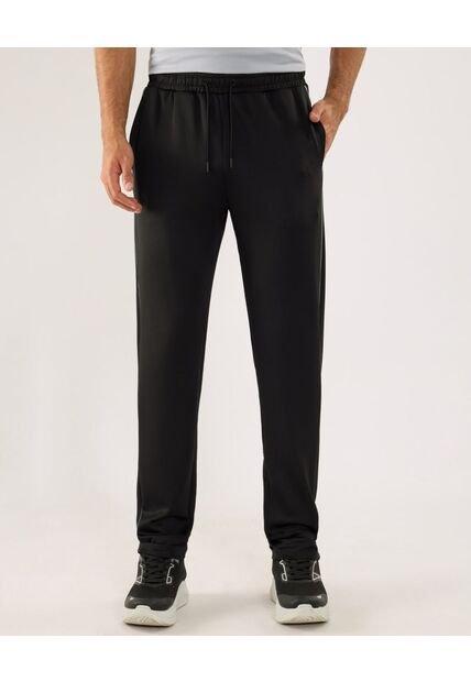 Pantalón Para Hombre Multiusos Punto Color Negro Marca Ostu #60070473