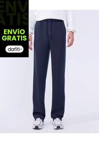 Pantalon Para Hombre Jogger Color Azul  Marca Ostu #60070456 Ostu