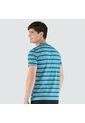 Camiseta Hombre Ostu M/C Azul Algodón 60090701-50612 de Ostu