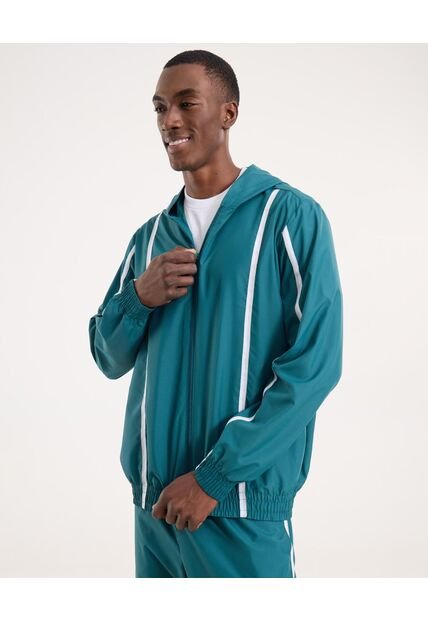 Chaqueta Para Hombre Deportiva Color Verde Marca Ostu #60080167