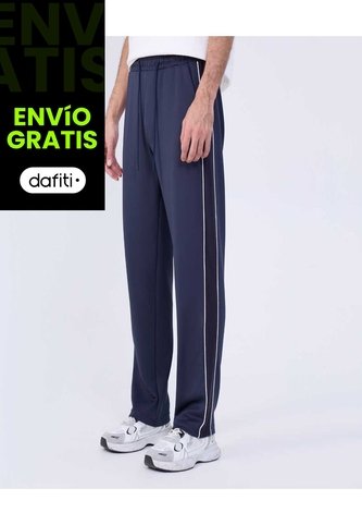 Pantalon Para Hombre Jogger Color Azul Oscuro Marca Ostu #60070463 Ostu