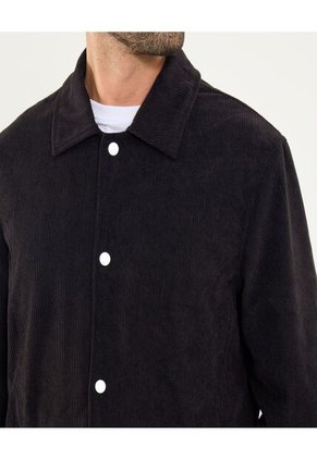 Chaqueta Para Hombre Trucker Color Negro Marca Ostu #60080164