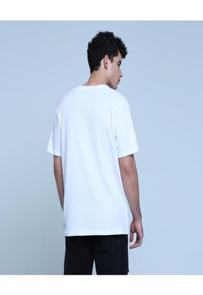 Camiseta Para Hombre Manga Corta Color Blanco Marca Ostu #60091191