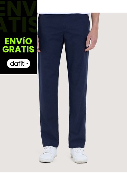 Pantalon Para Hombre Chino Color Azul  Marca Ostu #60070328