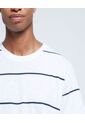 Camiseta Para Hombre Manga Corta Color Blanco Marca Ostu #60091199 de Ostu