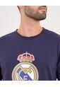 Camiseta Para Hombre Manga Corta Cuello Redondo Color Azul Marca Ostu #60091823 de Ostu