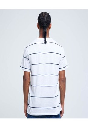 Camiseta Para Hombre Manga Corta Color Blanco Marca Ostu #60091199