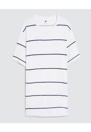Camiseta Para Hombre Manga Corta Color Blanco Marca Ostu #60091199