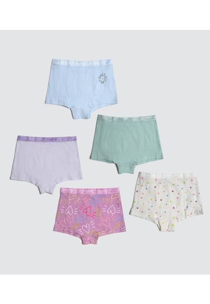 Boxer Para Niña  Color Pack X Marca Ostu #90180051