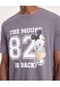 Camiseta Para Hombre Manga Corta Cuello Redondo Color Gris Marca Ostu #60091745 de Ostu