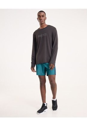 Bermuda Para Hombre Deportiva Largo Color Verde Marca Ostu #60100441