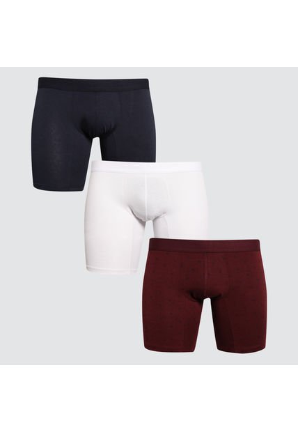 Boxer Hombre  Filete Pack X3 Poliéster 60000394-777