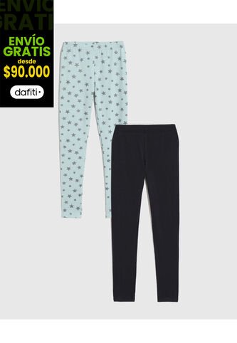 Leggins Infantil Niña Largo Color Azulclaro Marca Ostu #90230121 Ostu