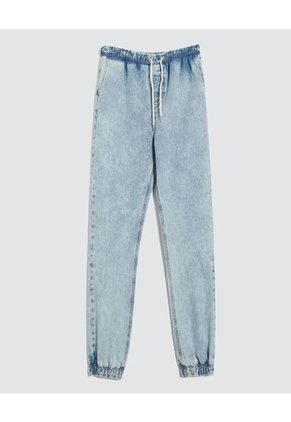 Jean Para Hombre Jogger Color Azul Claro Marca Ostu #60160343