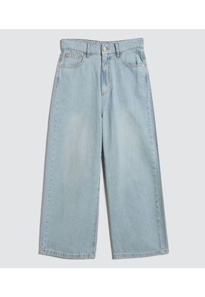 Jean Para Mujer Culotte Color Azul Claro Marca Ostu #40160463