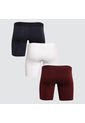 Boxer Hombre  Filete Pack X3 Poliéster 60000394-777 de Ostu