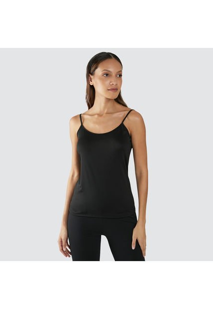 Top Para Mujer Top Color Negro Marca Ostu #40220088