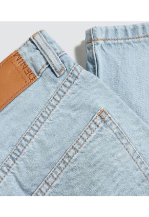 Jean Para Mujer Culotte Color Azul Claro Marca Ostu #40160463