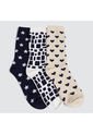 Medias Para Mujer Caña Larga Color Pack X Marca Ostu #40980125 de Ostu