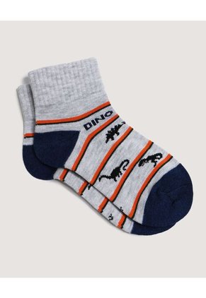 Medias Infantil Niño Tobillera Color Negro Marca Ostu #80980110