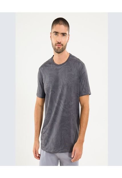 Camiseta Para Hombre Manga Corta Cuello Redondo Color Negro Marca Ostu #60091608