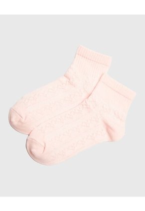 Medias Infantil Niña Tobillera Color Negro Marca Ostu #90980143