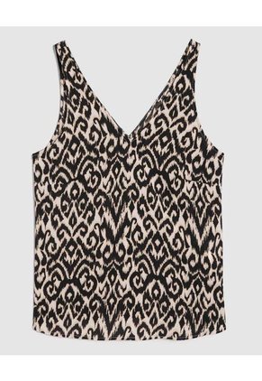 Blusa Para Mujer Manga Sisa Color Negro Marca Ostu #40121047