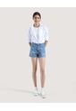 Short Para Mujer  Color Azul  Marca Ostu #40190239 de Ostu