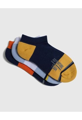 Medias Para Niño Invisible Color Pack X Marca Ostu #80980106 Ostu