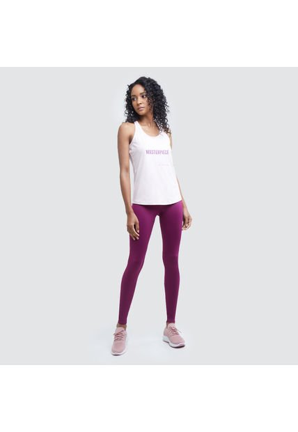 Leggins Mujer Ostu  Morado Poliéster