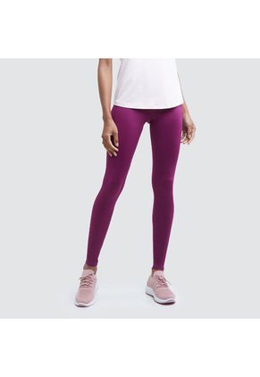 Leggins Mujer Ostu Morado Poliéster
