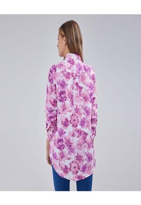 Camisa Para Mujer Manga Larga Color Rosado  Marca Ostu #40010216