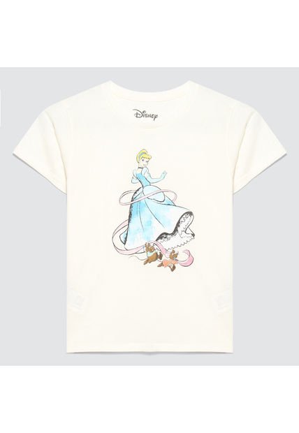 Camiseta Para Niña Manga Corta Color Blanco Marca Ostu #90090158