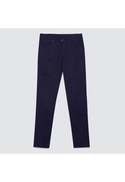 Pantalon Para Hombre 5 Bolsillos Color Azul Oscuro Marca Ostu #60070226
