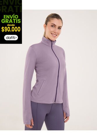 Buzo Para Mujer Cuello Alto O Cuello Tortuga Color Lila Marca Ostu #40060486 Ostu