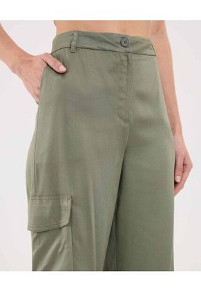 Pantalón Para Mujer Moda Color Verde Marca Ostu #40070837